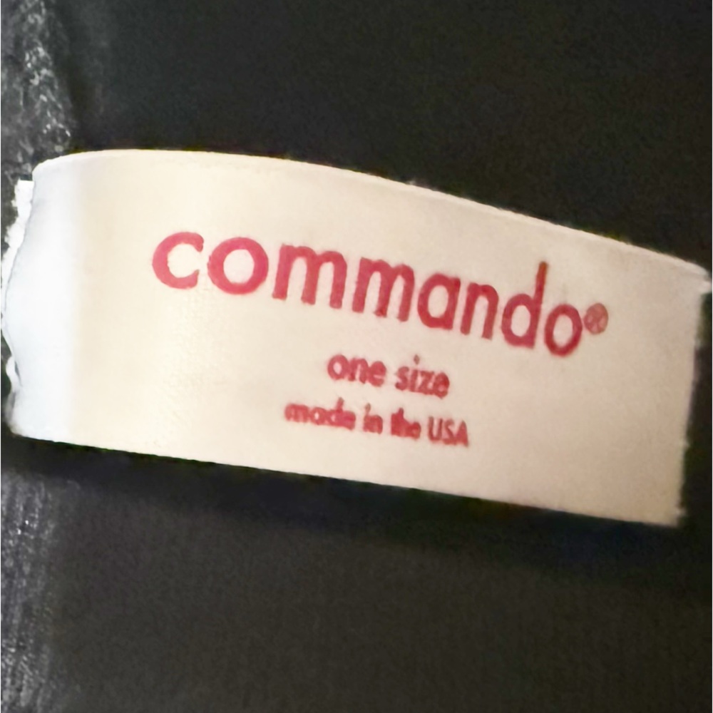 Commando Black Turtleneck Sleeveless Stretchy One… - image 4
